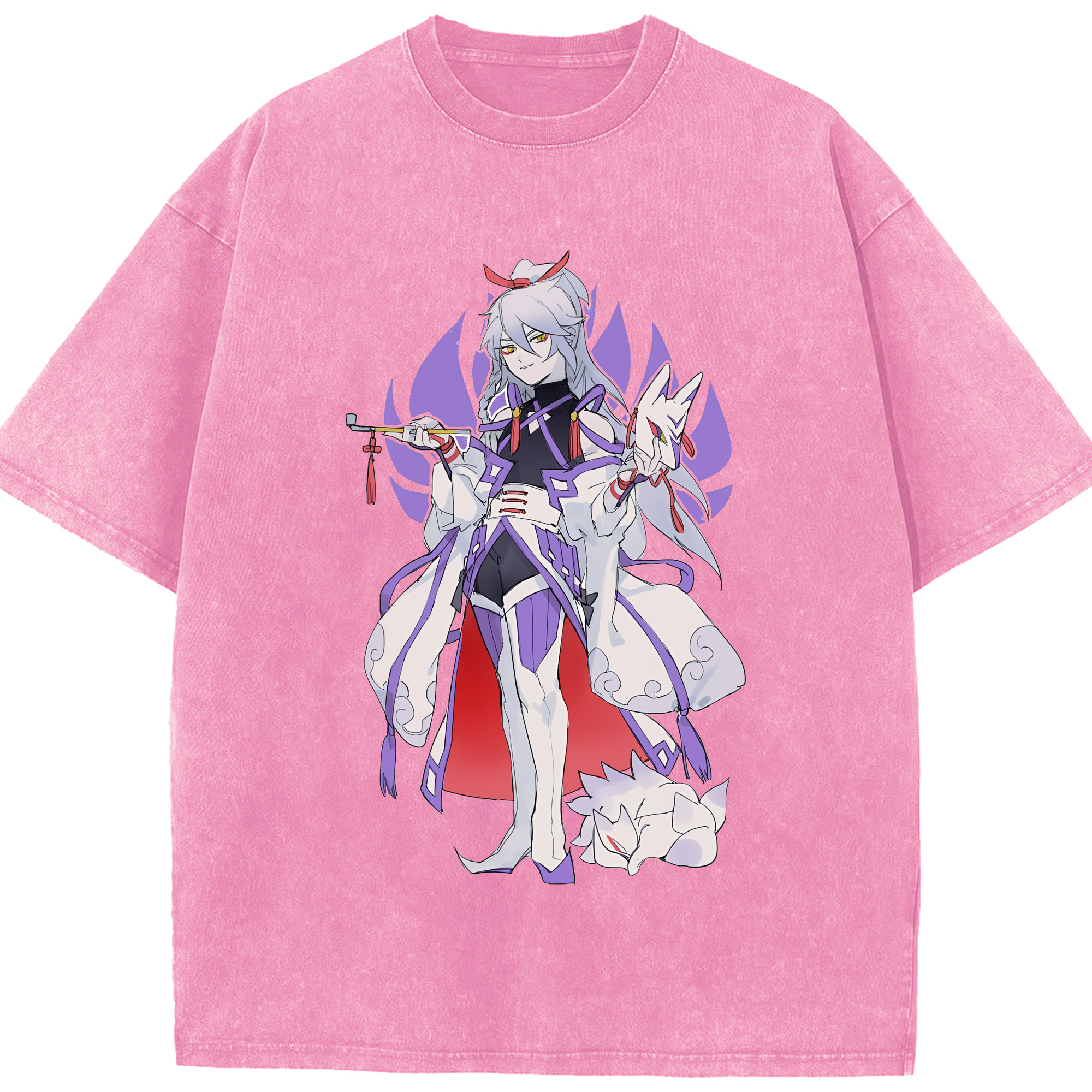 （画像用） 妖怪ウォッチ Yo-kai Watch 綿100% ヴィンテージ風 半袖Tシャツ（フロントプリント）